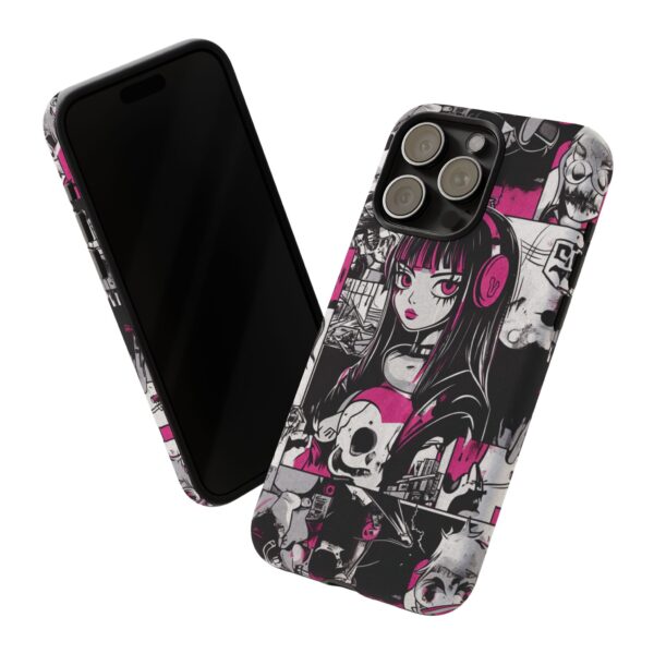 Goth Girl pop art phone case - Image 125