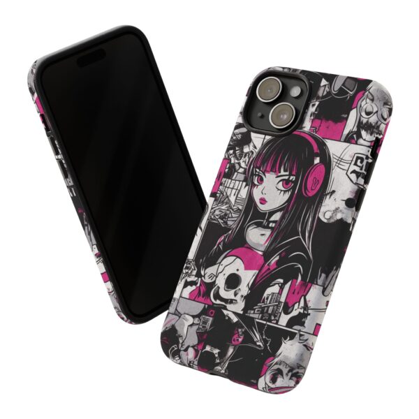 Goth Girl pop art phone case - Image 113