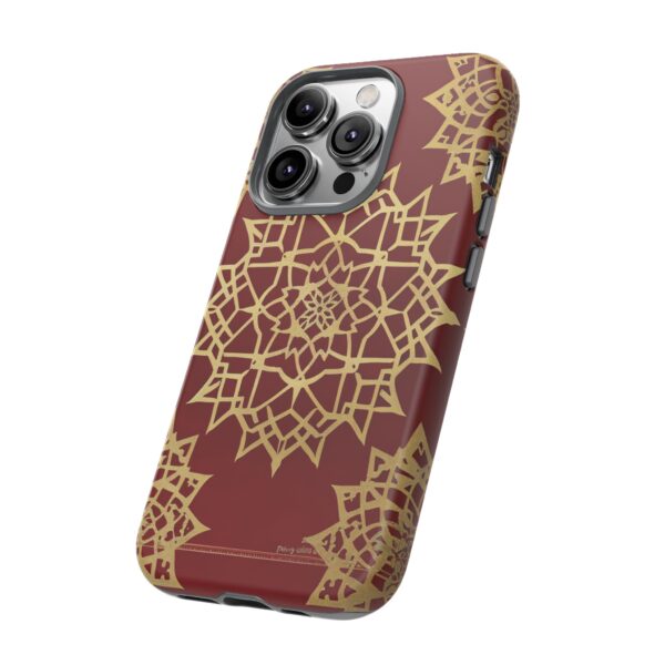 Phone Case - Beautiful Red Wine and Gold Pattern - Image 60