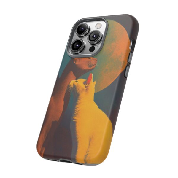 Phone Case - Aesthetic Love Cats themed Tough Case - Image 60