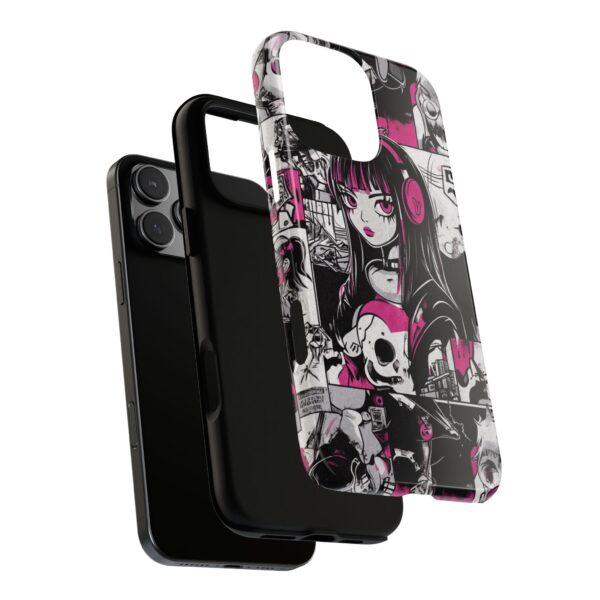 Goth Girl pop art phone case - Image 193