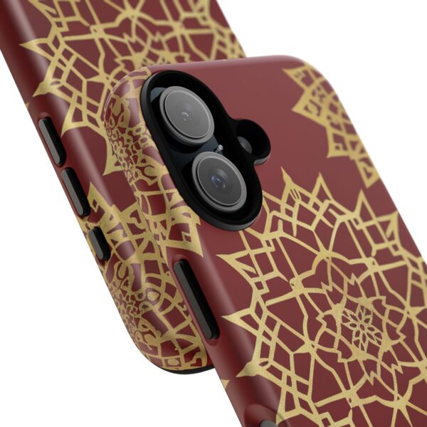 Phone Case - Beautiful Red Wine and Gold Pattern - Image 172