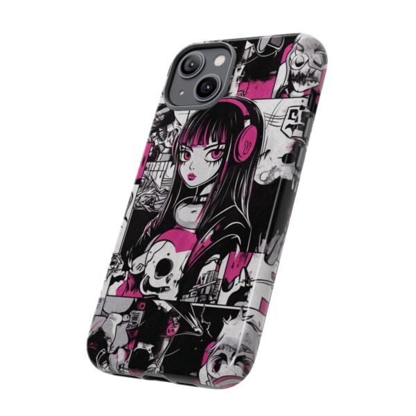 Goth Girl pop art phone case - Image 64