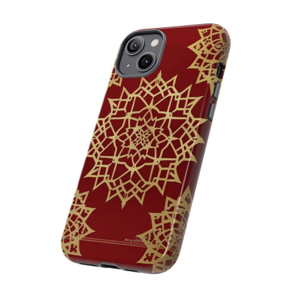 Phone Case - Beautiful Red Wine and Gold Pattern - Image 64