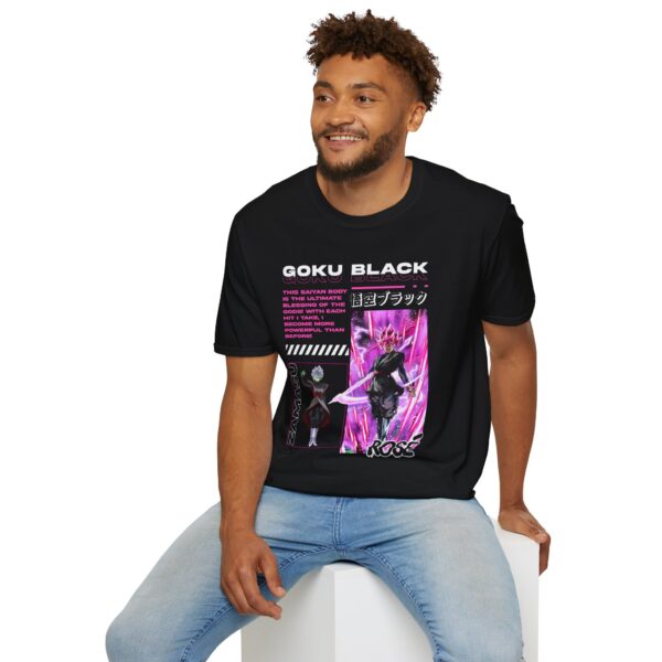 Anime Streetwear T-Shirt featuring Goku Black - Image 7