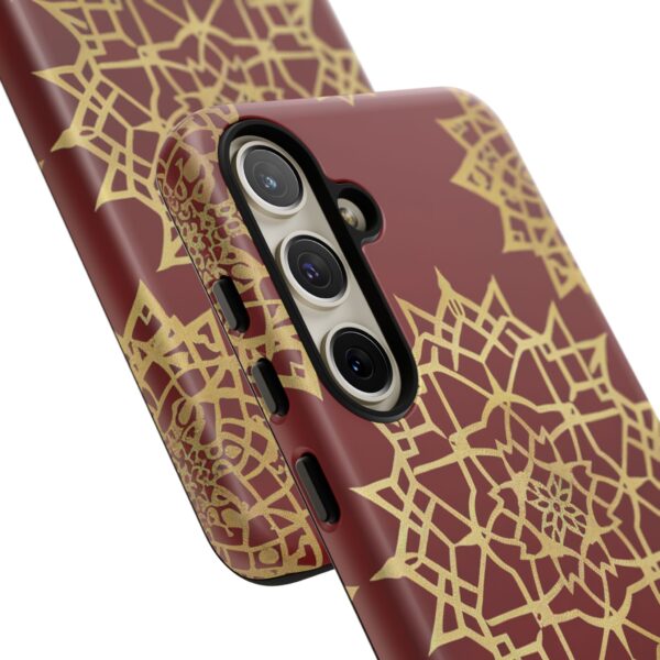 Phone Case - Beautiful Red Wine and Gold Pattern - Image 140