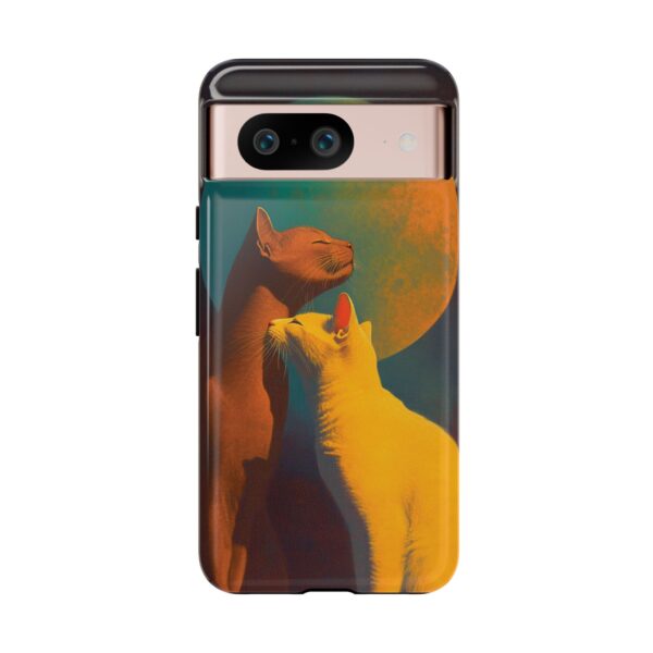 Phone Case - Aesthetic Love Cats themed Tough Case - Image 159