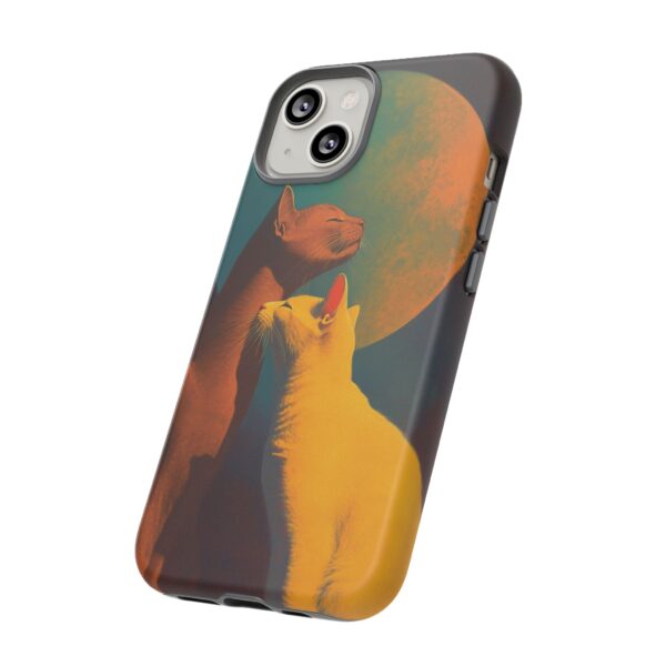 Phone Case - Aesthetic Love Cats themed Tough Case - Image 52