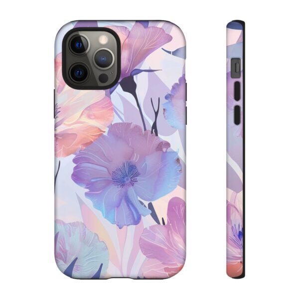 Phone Case - Holographic Floral Pattern Tough Case - Image 20