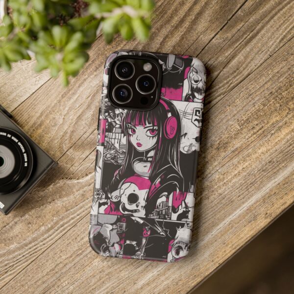 Goth Girl pop art phone case - Image 198