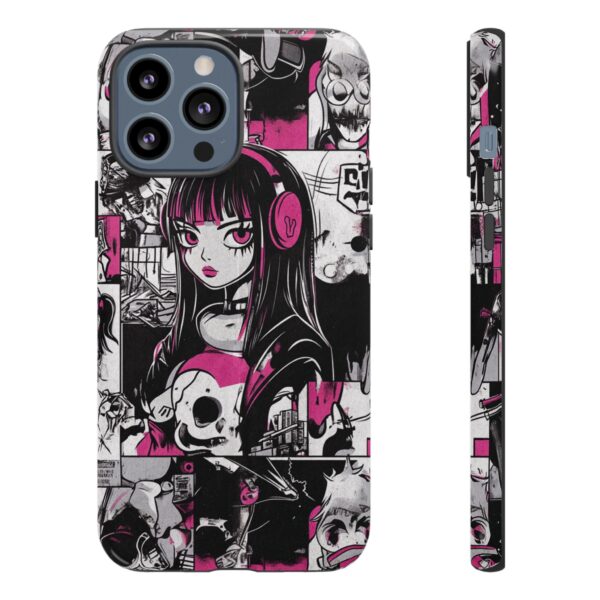 Goth Girl pop art phone case - Image 35