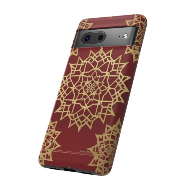 Phone Case - Beautiful Red Wine and Gold Pattern - Image 92