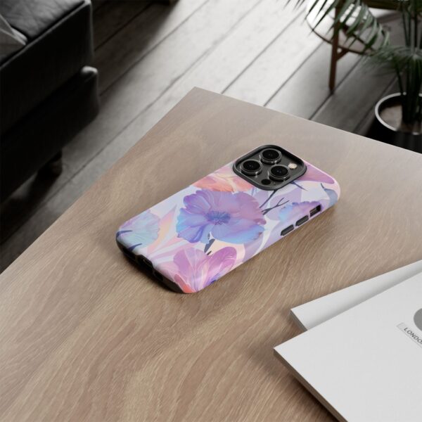 Phone Case - Holographic Floral Pattern Tough Case - Image 62