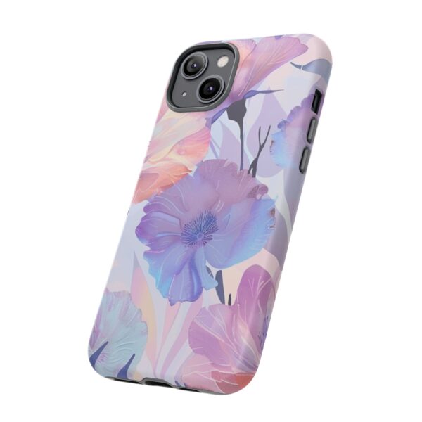 Phone Case - Holographic Floral Pattern Tough Case - Image 68