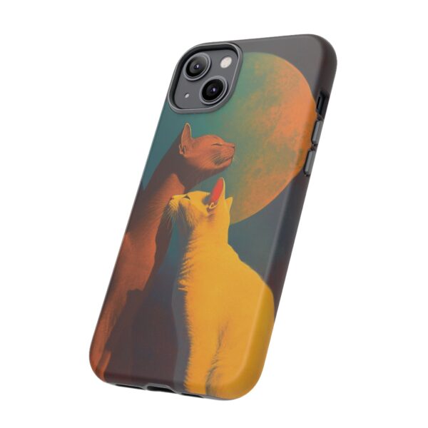 Phone Case - Aesthetic Love Cats themed Tough Case - Image 68