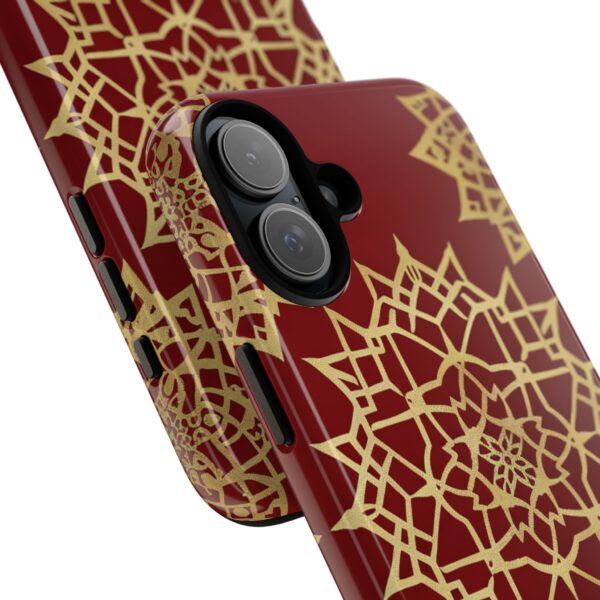 Phone Case - Beautiful Red Wine and Gold Pattern - Image 176