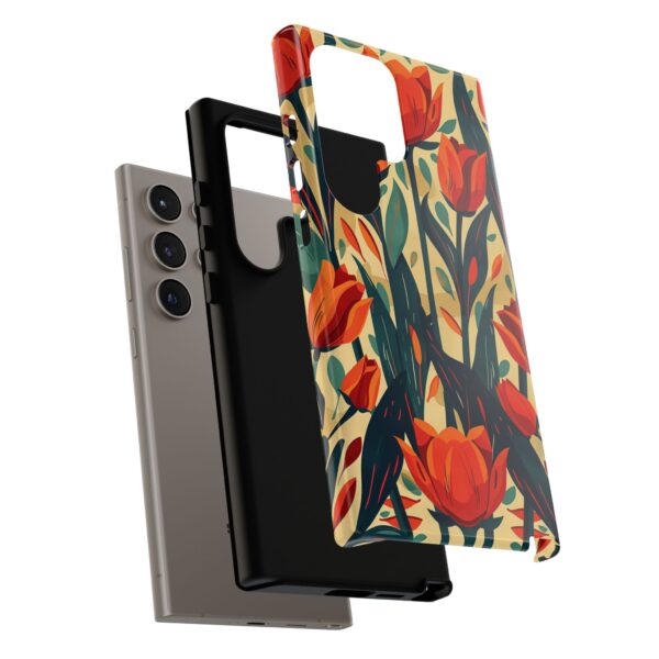 Phone Case - Aesthetic Floral Pattern Tough Case - Image 130