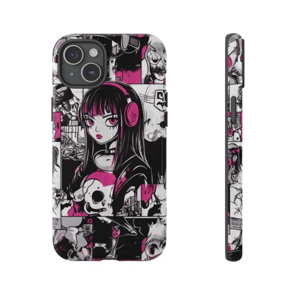 Goth Girl pop art phone case - Image 109