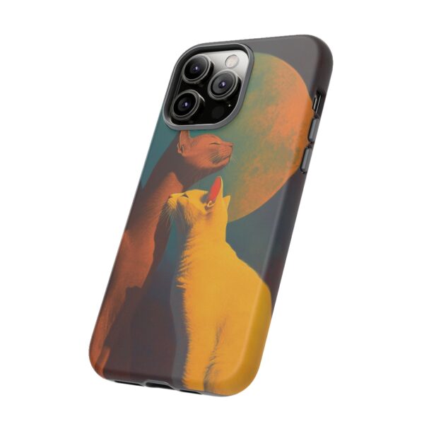 Phone Case - Aesthetic Love Cats themed Tough Case - Image 76