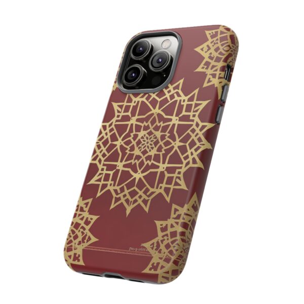 Phone Case - Beautiful Red Wine and Gold Pattern - Image 76