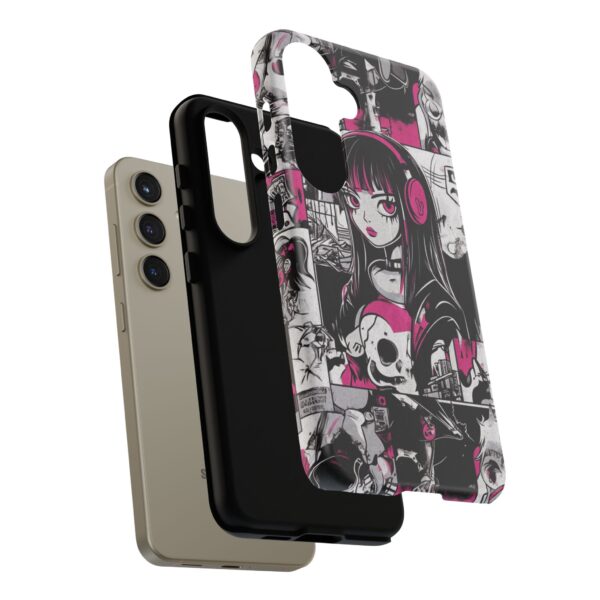 Goth Girl pop art phone case - Image 134