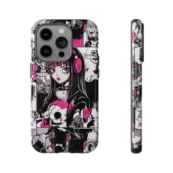 Goth Girl pop art phone case - Image 55