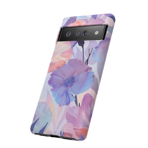 Phone Case - Holographic Floral Pattern Tough Case - Image 100