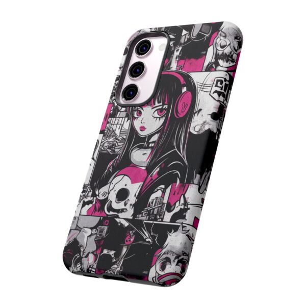 Goth Girl pop art phone case - Image 84