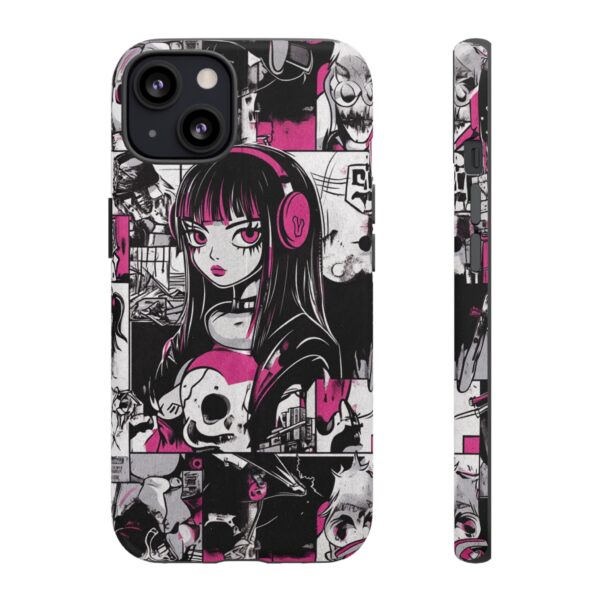 Goth Girl pop art phone case - Image 25