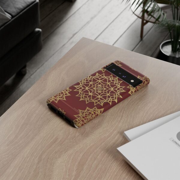 Phone Case - Beautiful Red Wine and Gold Pattern - Image 102