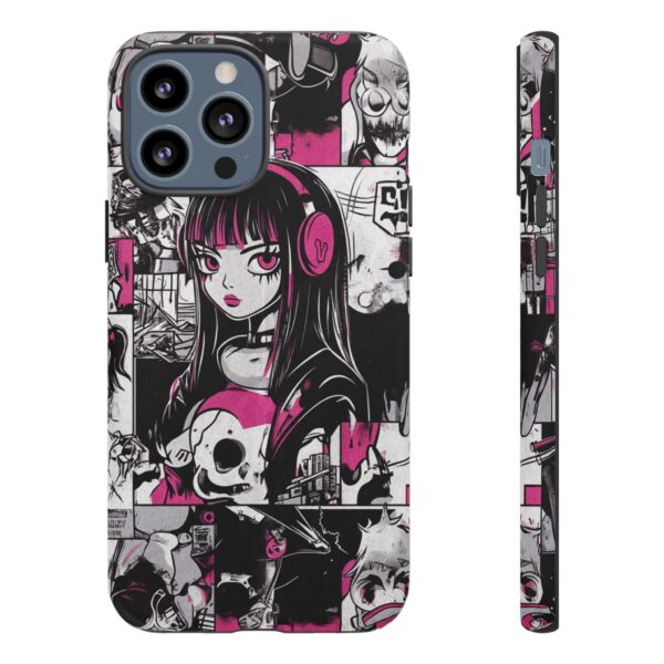 Goth Girl pop art phone case - Image 37