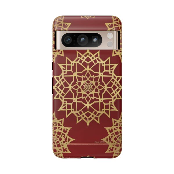 Phone Case - Beautiful Red Wine and Gold Pattern - Image 155