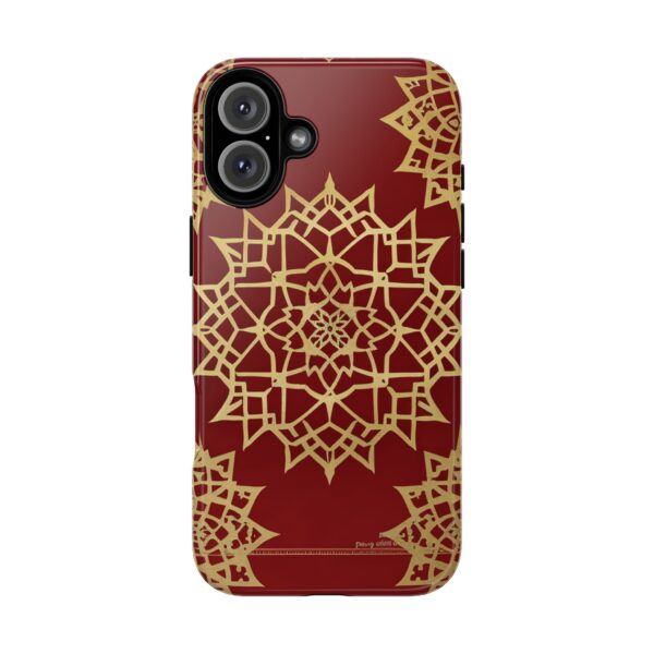 Phone Case - Beautiful Red Wine and Gold Pattern - Image 175