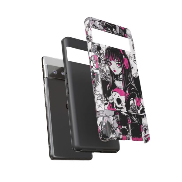 Goth Girl pop art phone case - Image 97