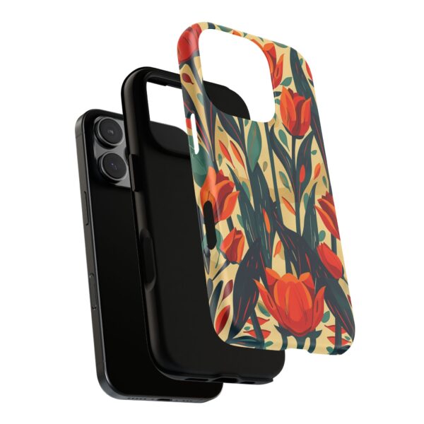 Phone Case - Aesthetic Floral Pattern Tough Case - Image 173