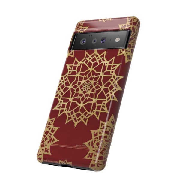 Phone Case - Beautiful Red Wine and Gold Pattern - Image 96