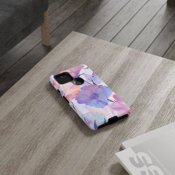 Phone Case - Holographic Floral Pattern Tough Case - Image 42