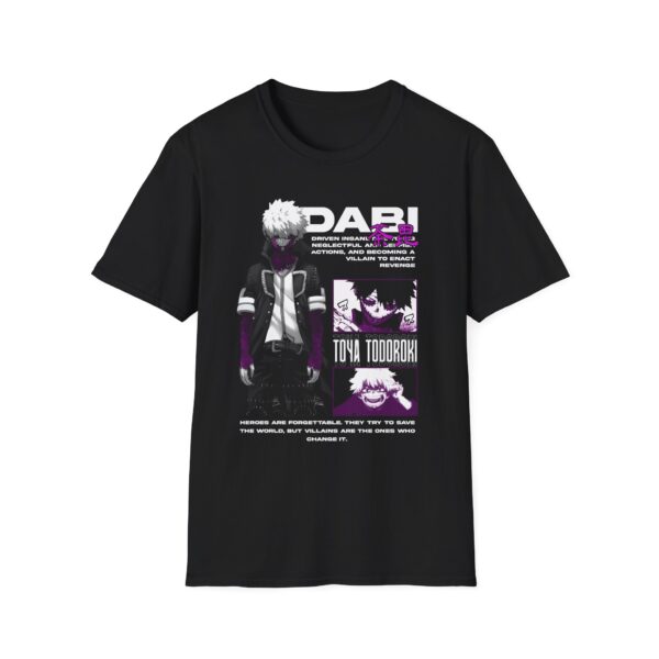 Anime Streetwear T-Shirt - Dabi My Hero Academia Design