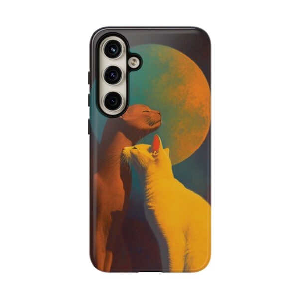 Phone Case - Aesthetic Love Cats themed Tough Case - Image 135