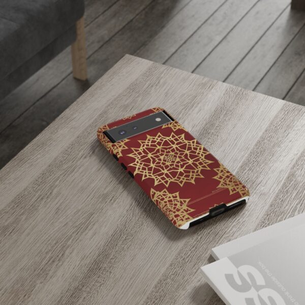 Phone Case - Beautiful Red Wine and Gold Pattern - Image 44