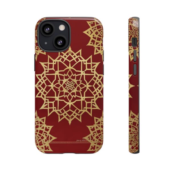 Phone Case - Beautiful Red Wine and Gold Pattern - Image 27